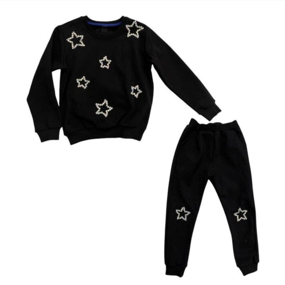 BRAND NEW Lola + The Boys Crystal Stars Set size 8 Never worn